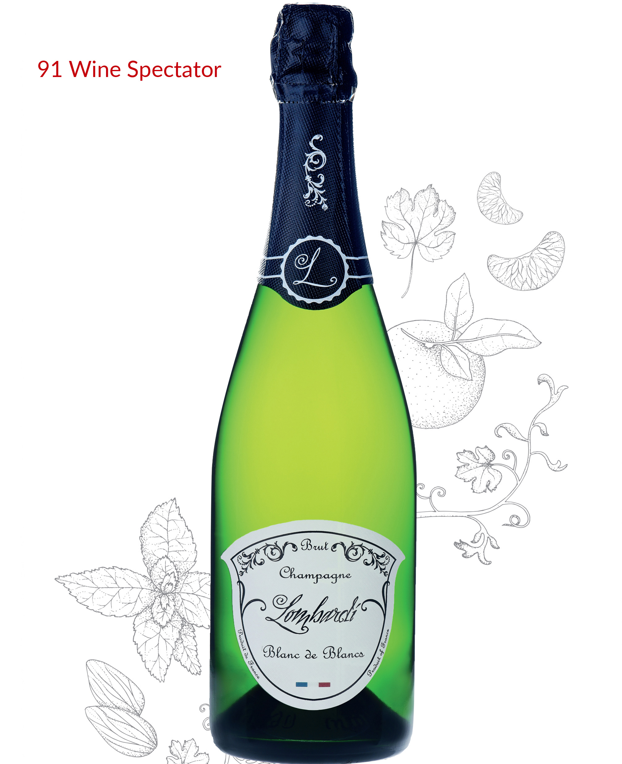 Blanc de blancs Champagnes Lombardi Blanc de blancs Champagnes Lombardi